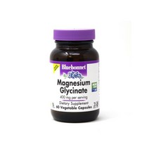 블루보넷 마그네슘 글리시네이트400mg 60베지터블캡슐, 기본, 1개