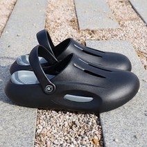 로딘스타 남녀공용 가벼운 투웨이 EVA 쿠션 슬리퍼 샌들 네임드