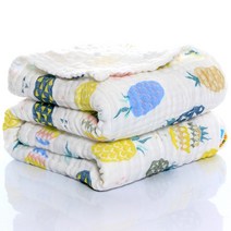 6 레이어 아기 담요 유기 모슬린 SWADDLE 담요 신생아 코튼 솔리드 목욕 퀼트 신생아 BURP 옷 소년 소녀 담요, print2