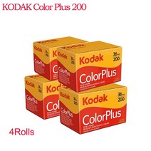 kodak colorplus 200 35mm m35 m38 롤당 36 노출 lomo 용 36exp 네거티브, 4개, 1개