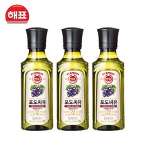 해표 포도씨유 250ml, 3개