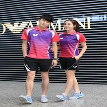 탁구복 의류 남자 유니폼 상의 남녀공용 빠른 건조 테니스 탁구 운동 스포츠 슈트
