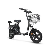 AU테크 에코로 S300 소형 미니 출퇴근 배달 전동 전기스쿠터 48V 12Ah, 에코로 S300 48V 12Ah 블랙 {QZ}