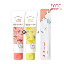 튼튼맘스 임산부 치약 칫솔 세트, 향:자몽향
