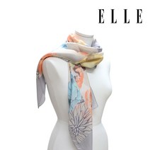 엘르 릴리스퀸 실크 롱 스카프 SE919S306