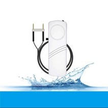 물 수위 경보기 누수 감지기 알람 센서 급수 침수, 경보 100미터 (배터리 포함)