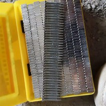 원터치모기장 스틸망 벽에붙이는 재걸이 울타리 아연도금 구멍있음 얇은 원형 철재 와셔 스틸와이어망 고정 강판 배정, T14-S5강철 못 1케이스 360개