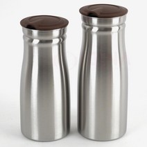 간편세척 업소용 스텐 물병 전문점 식당 함바집 식당용 물통 냉장고물병, 800ml (CG71379)