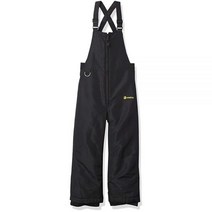 Solstice Apparel 유니섹스 스노우 빕 블랙 4T