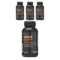 GNC 남성용 아르긴맥스 L 엘 아르기닌 징코빌로바 90정 4개세트, 1개, 캐플렛 90정 X 4개
