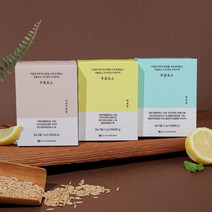 [1+1]곡물/레몬/민트 3가지 맛 푸름효소 푸름웰니스, 레몬 맛 30+30포, 2개, 90g