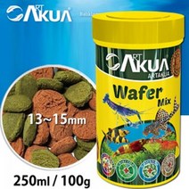 코리 안시 플레코 새우 가재 먹이 250ml 몰리 베타