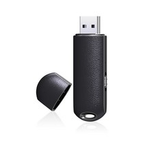 USB 음성 녹음기 4-32GB 휴대용 보이스레코드 녹취기, 원키 음성 제어 + 텍스트 변환/ 8GB