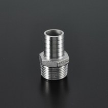 영진 스테인리스 나사식 관이음쇠 - 호스 닛블 Hose Nipple 1/2 inch*16A, 1개