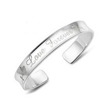 BG24 Silver Love Forever 뱅글 팔찌 은팔찌