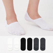 [필로이] 남자 안 벗겨지는 무지 데일리 페이크 삭스 덧신 6켤레 세트