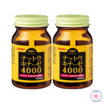 오리히로 나토키나제 4000FU 60정 x2통, 2통