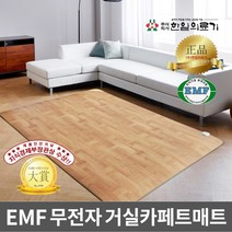 주식회사 한일의료기 EMF 곤마루 전기장판 모노륨 거실 카페트매트, 특대(183x230)
