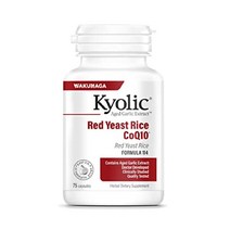 Kyolic 숙성 마늘 추출물 Formula 114 붉은 쌀 효모 red rice yeast amp Coq10 75 캡슐, 포뮬러 114 캡슐, 75 카운트(1팩)