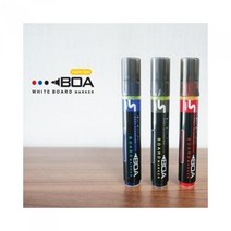 BOA 보아 화이트 생잉크보드마카 낱개, 색상, 1개
