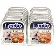 monge 이태리산 사각캔100g 16개 칠면조, B-1810