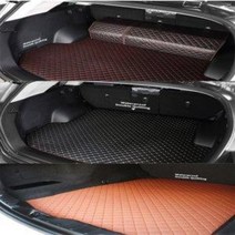 구형QM3트렁크매트 퀼팅가죽 넌슬립차량바닥매트, 4세대 카니발KA4(7인)