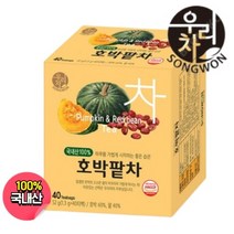 국내산 늙은 호박팥차 티백 임산부 몸속독소제거 팥물 붓기차, 1.3g x 280개