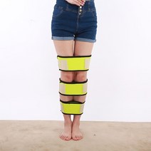 다리 체형교정 키커지는법 숨은찾기3 개대 다리 기 통기성 ox-다리 기 다리 자세, 노란색