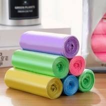 봉투 가정용 비닐 롤 150매 위생 욕실 롤팩 롤백 팩, 블랙 150매