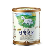 후디스 DHA ARA 프리미엄 산양분유 1단계 산양유 유아식 400g 1세트