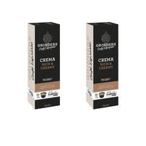 그라인더 커피 캡슐 크레마 10개 Grinders Coffee Capsules Crema Caffitaly System, 2팩