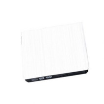 [해외] USB 3.0 DVDROM 광학 드라이브 외부 슬림 CD ROM 디스크 리더 데스크탑 PC 노트북 태블릿 DVD 플레이어 외부 드라이브, WHITE