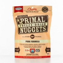 프라이멀 전연령용 동결건조 고양이 동결건조 사료, 돼지, 156g, 1개