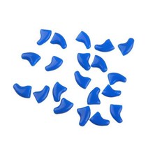 종이캣타워 고양이캣 도그 휠 강아지어질리티 20pcs 실리콘 와 안티 스크래치 안티 와, 엑스, 푸른