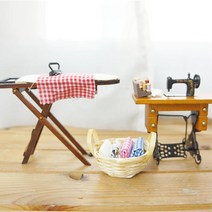 매장 인테리어 미니어처 미싱 세트 데코 선반장식 예쁜방꾸미기 실내인테리어용품 거실꾸미기 장식품 호텔