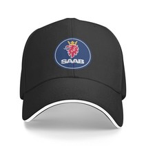 saab 1 남성용 캡 모자 소년 여성용 여름 모자 빈티지 남성 야구 남성 남성용 캡 모자 여름 모자 여름 모자