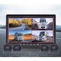 화물차후방카메라 덤프 카라반 블랙박스 후카 중장비, 패키지2  7인치 듀얼렌즈 음성인식(64G)