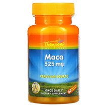 Thompson 마카 525 mg 60 베지캡슐