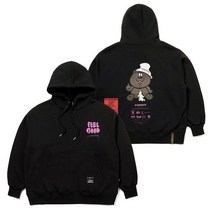 [천삼백케이] [스티그마] 22 TOY OVERSIZED HEAVY SWEAT HOODIE (BLACK)