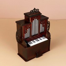 악기 미니어처 파이프 오르간 미니 컬렉션 장식 장 모델 선물, [01] 10X4.5X11.5cm