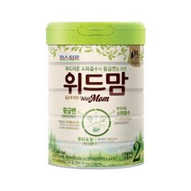 위드맘 리뉴얼 2단계 1캔 황금변 유산균 소화 아기분유 파스퇴르 1세트, 26세트