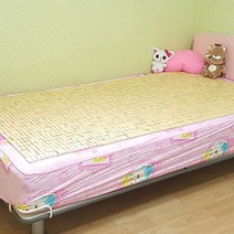 쿨가드 침대 거실용 대나무 마작 대자리, 혼합색상