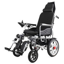 초경량 노인 스마트 전동 휠체어 다기능 자동 스쿠터, 기본 충격 흡수 없음 납산 12A 1520KM