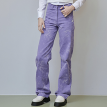 샐러드볼즈 COLOR WASHED PANTS PURPLE