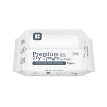 마더케이 프리미엄 레이온 건티슈 신생아용, 15매, 1팩