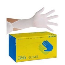 라텍스 AVEO 글러브_의료용 실험용 조리용, M