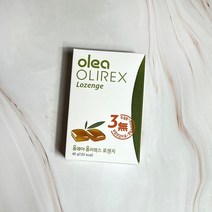 올레아 올리렉스 로젠지 캔디 2개 허브 올리브 목, 1개
