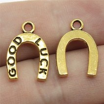 말발굽 편자 200pcs 17x12mm 골동품 골드 컬러 골동품 실버 컬러 골동품 청동 행운의 말굽 매력 말굽 펜던트 매력, 골동품 금도금