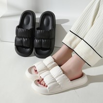 층간소음 주름 슬리퍼 폭신한 사무용 사무실 실내화