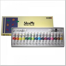 신한 샤미 수채화물감 10ml 18색 10ml 18색 화방